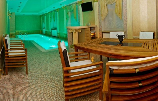 Сауна, баня Nord Castle Spa. Новосибирск, Золотая сауна - фото №6