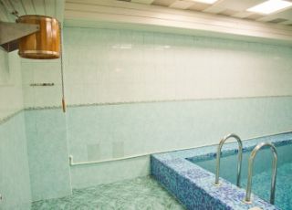 Сауна в ДОС Отель. Хабаровск, Зал с большим бассейном - фото №8