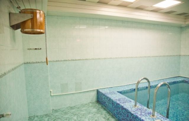 Сауна в ДОС Отель. Хабаровск, Зал с большим бассейном - фото №8